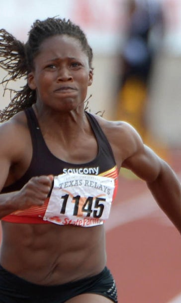 Hurricanes track star Lauryn Williams takes her spikes to ice